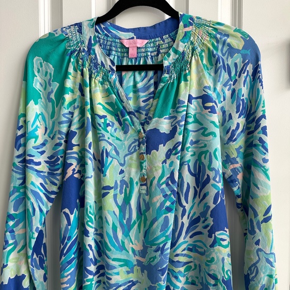 Lilly Pulitzer Elsa Top - Picture 1 of 4